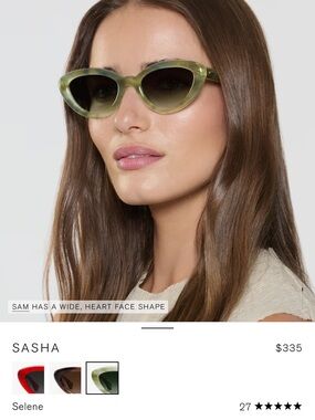 Krewe Sasha Glasses in Green
